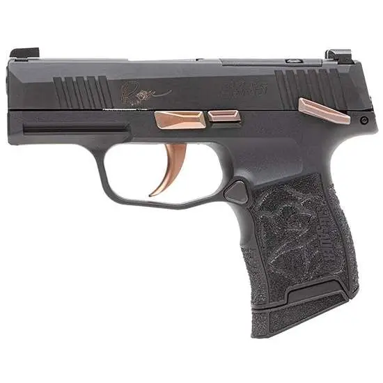 SIG SAUER P365 380ACP ROSE PSTL M.S. 2-10RD OPTIC RDY